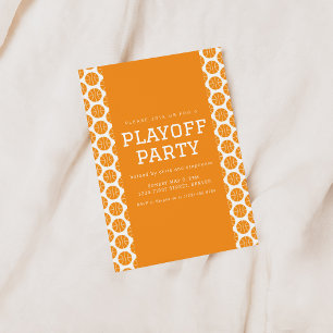 Basketbal Playoff Party Uitnodiging Sjabloon