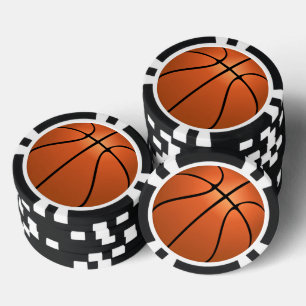 Basketbal Poker Chips