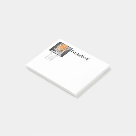 Basketbal, post-it-notes post-it® notes (Schuin)