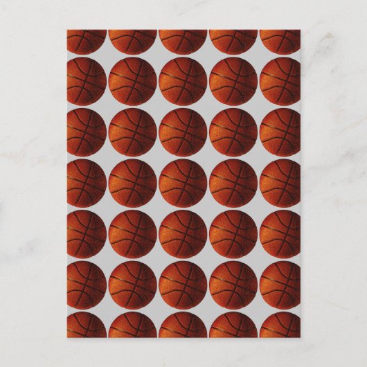 Basketbal Post Kaart (Voorkant)