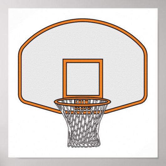basketbal poster (Voorkant)