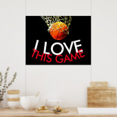 Basketbal Poster (Keuken)
