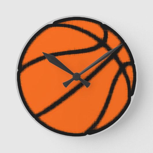 basketbal ronde klok (Voorkant)