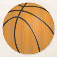 Basketbal Ronde Plastic Onderzetter
