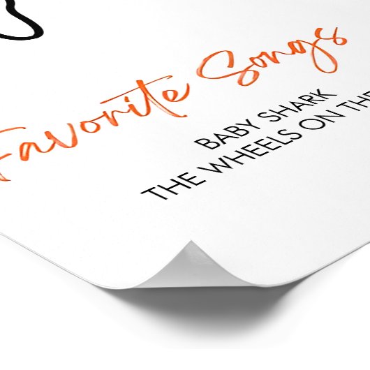 Basketbal Rookie van het Jaar Eerste Jaar Mijlpaal Poster (Hoek)