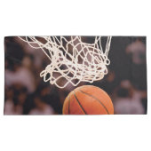 Basketbal scoren kussensloop (Voorkant-Rechts)