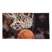 Basketbal scoren kussensloop (Achterkant-Links)