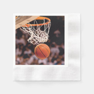 Basketbal scoren servet