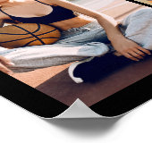 Basketbal Senior Afstuderen 6 Fotocollage Poster (Hoek)