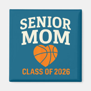 Basketbal Senior Moeder Klas Kunstwerk Magneet