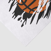 Basketbal Shredded Tissuepapier (Detail)