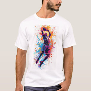 Basketbal Siliconen Polsband 🏀   Motivatie T-shirt
