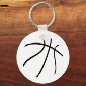 basketbal sleutelhanger (Voorkant)
