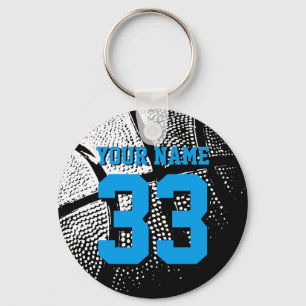Basketbal sleutelhangers voor vriend of vriendin