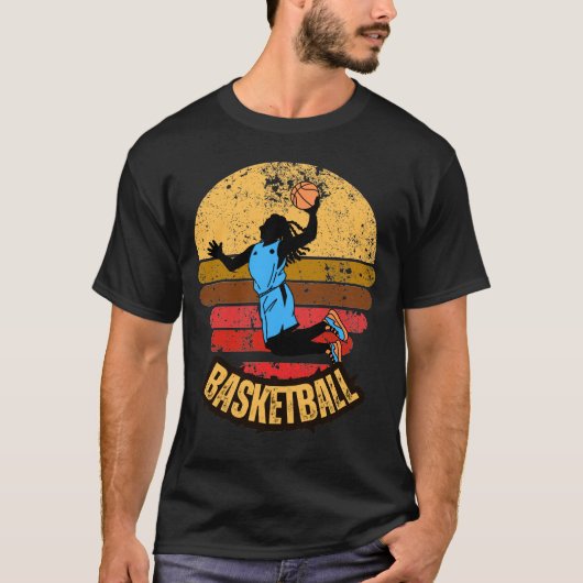 Basketbal Smash T-shirt (Voorkant)