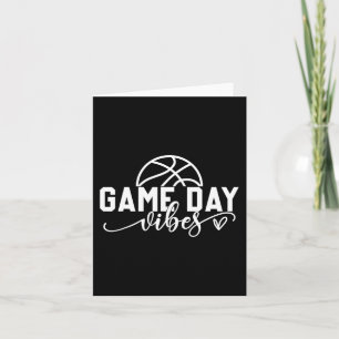 Basketbal Speldag Sfeer Basketbal Moeder Leven Spe Kaart