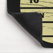 Basketbal  speler retro zonsondergang muismat (Hoek)