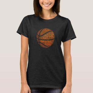 Basketbal Spelers Hoops Streetball Baller B T-shirt