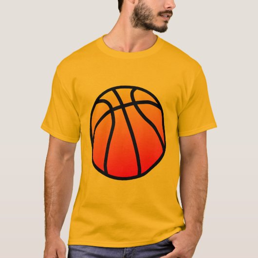basketbal sport 111_A T-shirt (Voorkant)