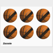 Basketbal Sport Gast ID Labels Stickers (Vel)