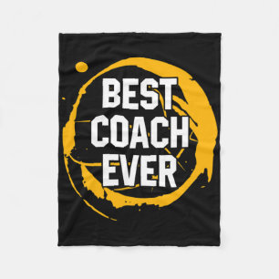 Basketbal Sport Gift Beste coach Elke Verjaardag G Fleece Deken