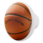 Basketbal Sport Team Speler Keramische Knop (Rechts)