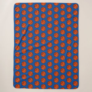 Basketbal Sport Thema Sherpa Deken Throw