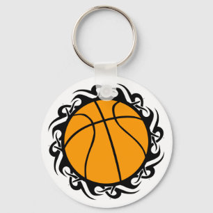 basketbal, stam. sleutelhanger