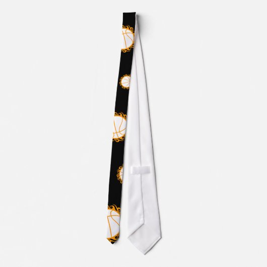 basketbal. stam. stropdas (Achterkant)