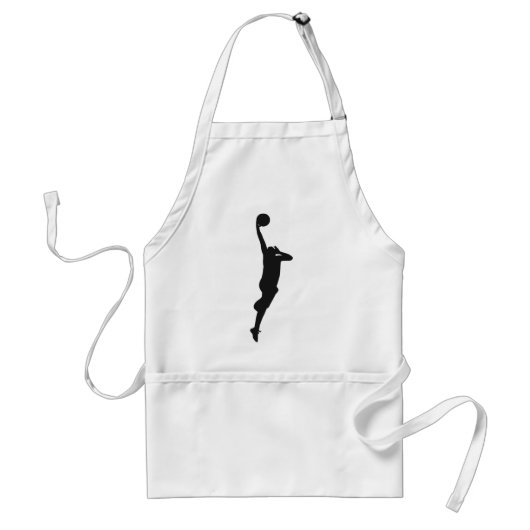 Basketbal Standaard Schort (Voorkant)