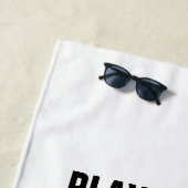 Basketbal strandlaken (In situ)