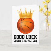 Basketbal Succes kaarten (Gele Bloem)