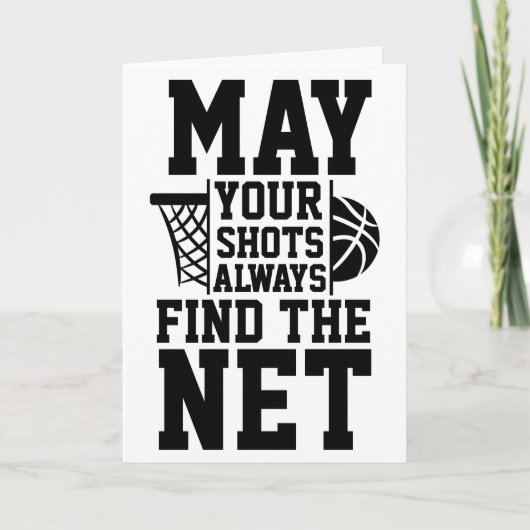 Basketbal Succes kaarten (Voorkant)