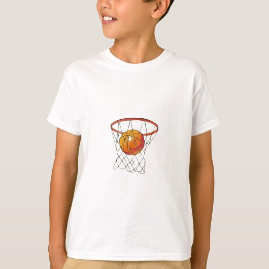basketbal t-shirt (Voorkant)