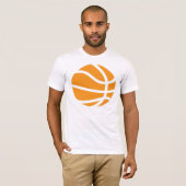 basketbal t-shirt (Voorkant volledig)