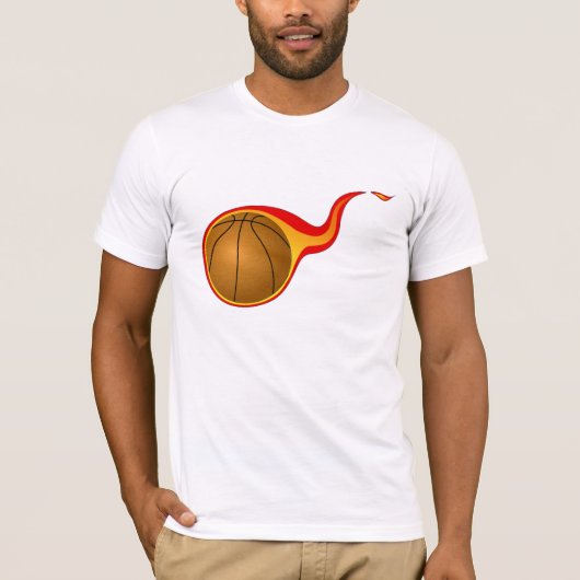 basketbal t-shirt (Voorkant)