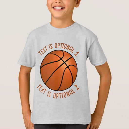 Basketbal T-shirt (Voorkant)