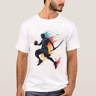 Basketbal T-shirt - Samurai Baller