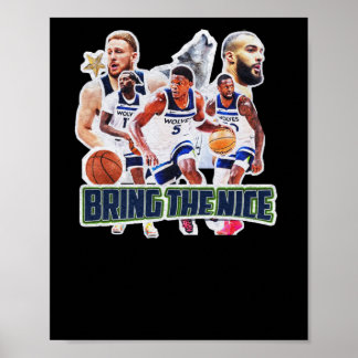Basketbal Team Minnesota Squad Design 1 Poster
