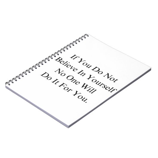 Basketbal Team Quote Motivatie Dagboek Notitieboek (Linkerzijde)