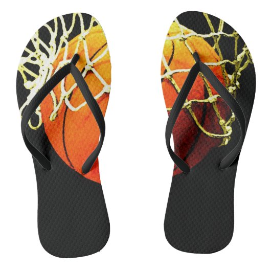 Basketbal Teenslippers (Voetbed)