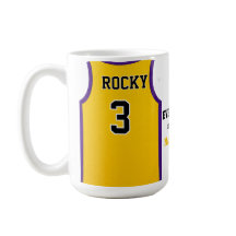 Basketbal thema koffiemok