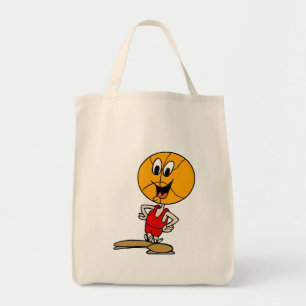 basketbal tote bag