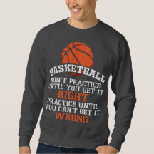 Basketbal training tot het goed is