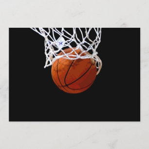 Basketbal uitnodiging