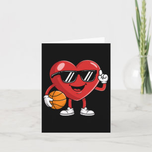 Basketbal Valentijnsdag Shirt Boys Valentijnse Ki Kaart
