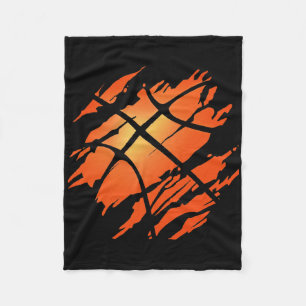 Basketbal Verenigde Staten American Flag Sports Lo Fleece Deken