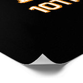 Basketbal Verjaardag Welkom Bord Spel Tijd Poster (Hoek)