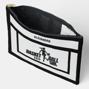 Basketbal verjaardagscadeau, basketbalspeler meisj etui