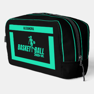 Basketbal verjaardagscadeau, basketbalspeler meisj toilettasje